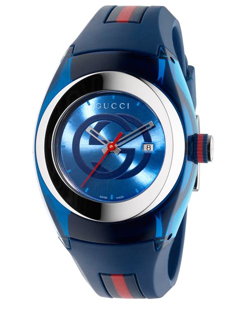 gucci watch blue